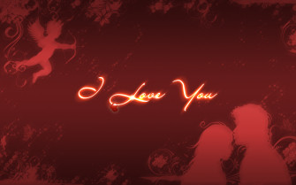 Love Is Wallpaper Red Text Font Sky Night
