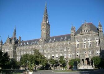 Georgetown University Healy Hall By Rlkitterman