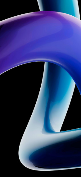 3d Abstract Tubes On Amoled Background 4k Phone Wallpaper