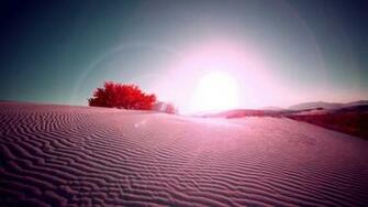Pink Desert Flare High Definition Wallpaper HD