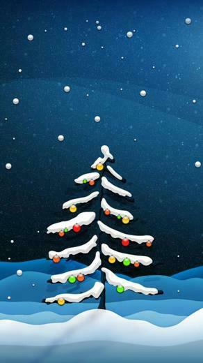 Htc One Max Christmas Theme Wallpaper HD