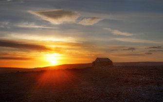 Desert Sun Wallpaper