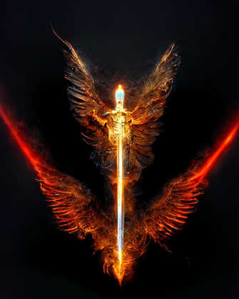 Fire Wings Wallpaper
