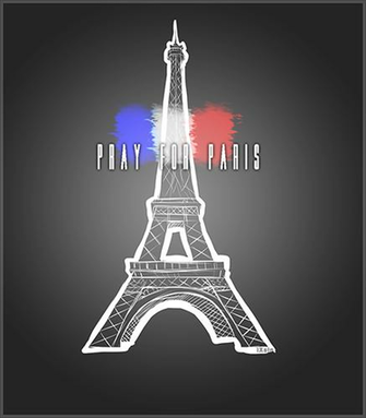 Pray For Paris By Ixsln