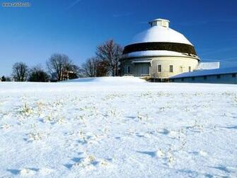 Winter Dome University Of Illinois Desktop Wallpaper Nr