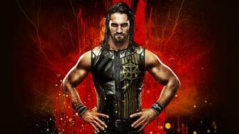 Wwe2k18 Wallpaper Seth Rollins Artwork