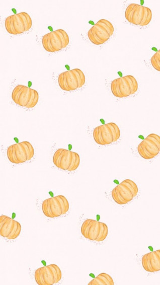 Preppy Halloween Wallpaper Ideas Watercolor Pumpkin Idea