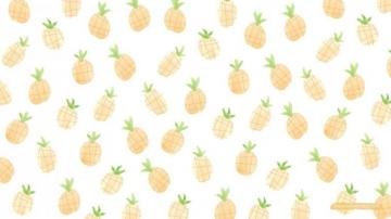 Fruit Watercolor Desktop Wallpaper On