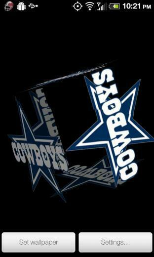 Cowboys Live Wallpaper Dallas 3d This Is A