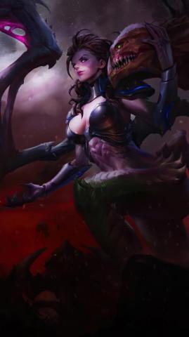 Sarah Kerrigan Starcraft Sci Fi Alien 4k Wallpaper