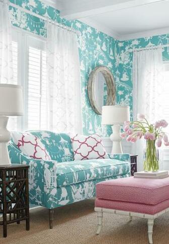 Thibaut S Resort Collection Fresh Vibrant Colorful Decorative Fabric