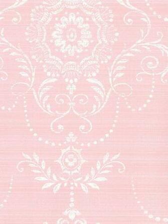 Light Pink Damask Background Wallpaper