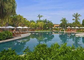 Tropical Pool Resort Hq Wallpaper
