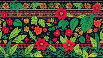 Polynesian Tribal Wallpaper