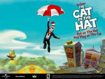 Dr Seuss Cat In The Hat Desktop Wallpaper