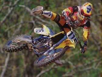Wallpaper Motocros Motocross Jump