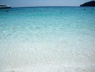 Marble Beach Gulf Wallpaper Stock Photos