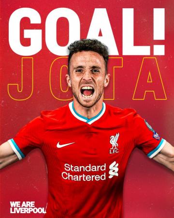 Liverpool Fc Jota With A Hat Trickkkkkkkkkkkkk