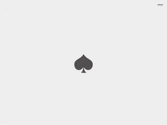 Spades Wallpaper Minimalistic