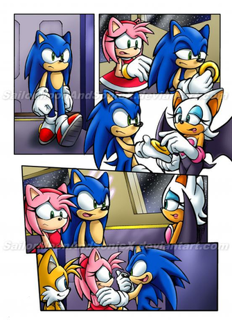 Sonic Archie Portfolio Comic By