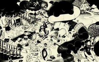Matthieu Bessudo Mcbess Cartoon Humor Funny Comics Text Black