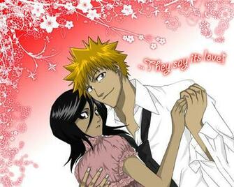 Bleach Wallpaper Ichigo Rukia And