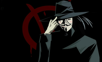 Ing V For Vendetta HD Wallpaper Color Palette Tags