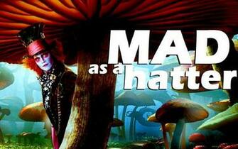The Mad Hatter Alice In Wonderland Wallpaper