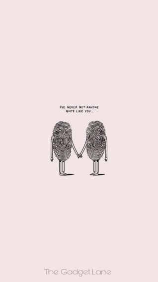 Cute Quote iPhone Wallpaper