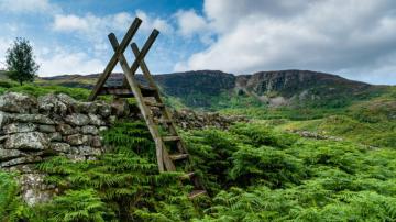 Wales Snowdonia Stairs 720p Wallpaper HD Nature 4k