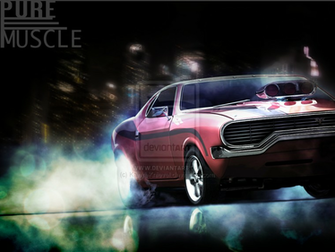 Muscle Car Wallpaper By Kanyeknievel