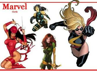 Marvel Girls Wallpaper By Darkfacedstranger