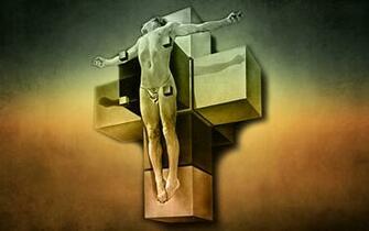 Salvador Dal Artwork Corpus Hypercubus Dali HD Wallpaper General