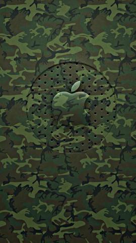 Apple Camo Wallpaper iPhone