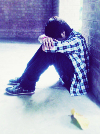 Alone Boy Wallpaper