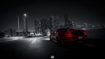 Awesome Car Tail Light Wallpaper 3d Mustang