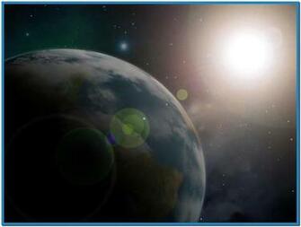 Revolving Earth Screensaver Mac