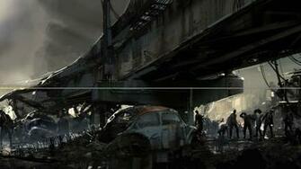 Post Apocalyptic Wallpaper April