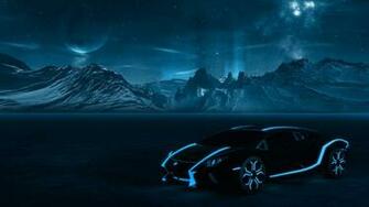 Lamborghini Aventador Tron Style By Nihilusdesigns