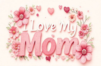 I Love My Mom Wallpaper