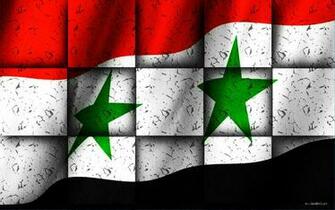 Syria Flags Artwork Wallpaper For Smartphones Tablets And