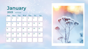 January Calendar Desktop Wallpaper Net