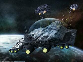 Spaceships Wallpaper