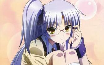 Kanade Tachibana Glasses Angel Beats Wallpaper