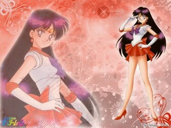 Sailor Mars Team Wallpaper