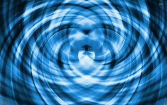 Pics Photos Abstract Blue Swirl Wallpaper