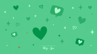 Beautiful Green Heart Wallpaper For Phone And Computer