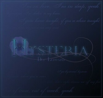 Def Leppard Hysteria Wallpaper By Verve Soliloquy