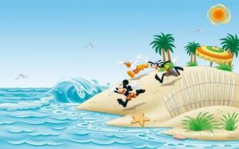 Mickey Mouse On The Beach Wallpaper HD Wallpaperlepi