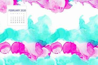 February Calendar Wallpaper Top